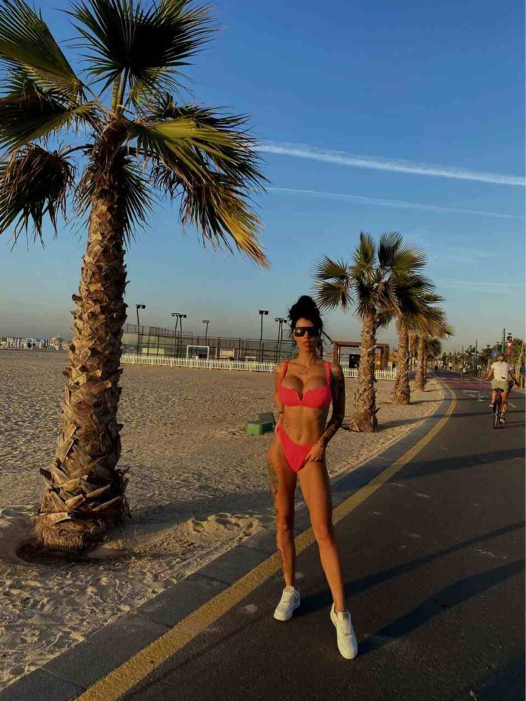 Abelle-in-red-bikini